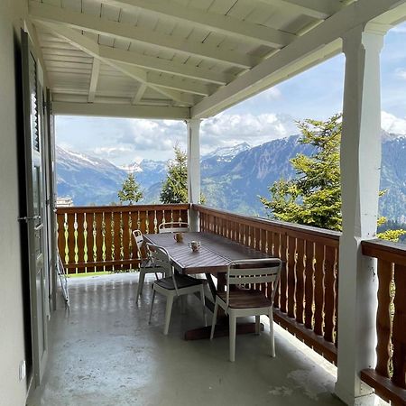 Charmant Appartement Au Vagabond Leysin Exteriér fotografie